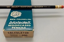 BEN FRANKLIN • 600 BLAISDELL SPECIAL GRADE CALCULATOR • SINGLE PENCIL picture