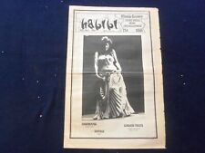 1974 NOVEMBER HABIBI NEWSPAPER - VOLUME 1, NUMBER 2-MIDDLE EASTERN DANCE-NP 6844 picture
