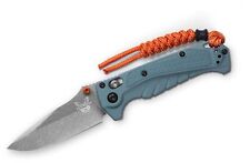 Benchmade Mini Adira AXIS Lock Knife Blue Grivory (3.21
