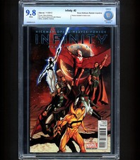 1ST EX NIHILI APP Variant Cover INFINITY #2 CBCS 9.8 Not CGC Thanos MCU Marvel picture