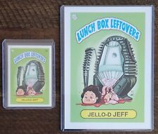 JELLO-D JEFF- LOT 2 CARDS: 2018 SSFC LBLO Sticker & OS1 GIANT 5x7 SP CHASE FLY picture