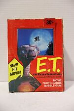 1982 Topps E.T. Movie Photo Cards- 36 Sealed Packs with Original Box picture