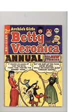 Archie's Girls Betty and Veronica Annual #2 VG+ 1953 picture