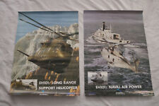 2x GKN Westland EH101 posters (Naval and commando) 16.5