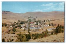 c1960 Looking Down Colliers Magazine Virginia City Montana MT Unposted Postcard picture