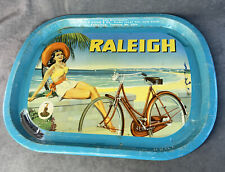 1950'S ADVERTISING TRAY RALEIGH BICYCLES BANGKOK picture