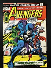 The Avengers #107 1973 Vintage Old Marvel Comics Bronze Age 1st Print VG *A2 picture