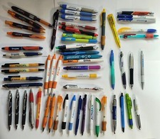 Lot 60 Drug Rep Pharmaceutical Pens Viagra Tamiflu Tissues Metal Plastic picture