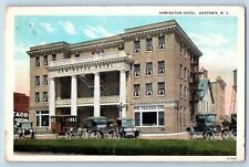 Gastonia North Carolina Postcard Armington Hotel Exterior Building c1927 Vintage picture