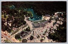 Aerial Photograph of Florida’s Beautiful Silver Springs VTG Postcard-Dukane 1975 picture