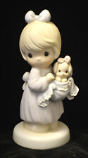 Vtg 1990 Enesco Precious Moments You Can Always Bring A Friend Figurine Lot 1678 picture