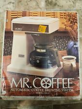VINTAGE Mr. Coffee 10 Cup Automatic Coffee Maker White CM-1Z 1967 TESTED READ picture