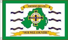 Northern Ireland Football Our Wee Country Flag - 5 x 3 FT - Euro 2016 Banner picture