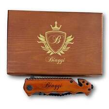 Personalized Knife, Best Multi-Purpose Knife, Etched Knife For Hiking with Engra picture