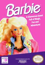 Barbie NES Nintendo 4X6 Inch Magnet Video Game Fridge Magnet picture