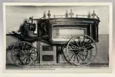 Tombstone's Only Hearse, 1880, Birdcage Theatre, Tombstone, AZ Vintage Postcard picture