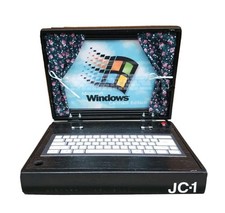 Windows Carmain Edition Dell Black Decorative Storage Hinged Wooden Case Box picture