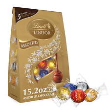 Lindt Lindor Assorted Chocolate Candy Truffles, 15.2 oz. Bag picture