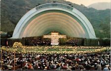 Famous Hollywood Bowl California CA Amphitheatre Postcard VTG UNP Vintage Unused picture