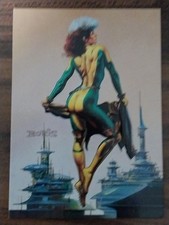 1996 Marvel Masterpieces Double Impact subset card #3 ROGUE HUMAN TORCH picture