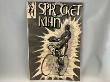 SPROCKET MAN Bicycle Safety US CPSC COMIC BOOK - BLACK  & WHITE  RARE 1981 picture