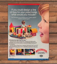 Learning Curves Preschool Soft Toys Castle Farm Print Ad 1986 1980s picture