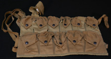 WWI Army USMC Trench Raiders Grenade Vest May 1918 Early WW2 Shotshell Bandoleer picture