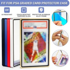 Magnetic Metal Slab Protector for PSA Graded Cards Scratch Resistant & Stackable picture