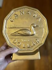 Vintage Canadian Dollar “Looney Coin” Bank picture