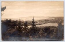 Sargentville Maine~Country is Lovely~Billings Cove & Eggemoggin Reach~1912 RPPC picture
