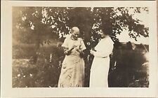 RPPC St Paul Minnesota Older Lady with Flower Antique Real Photo Postcard 1913 picture