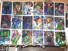 Batman Forever Metal Set 100 Cards by Fleer 1995 includes Checklist DC + A1 picture