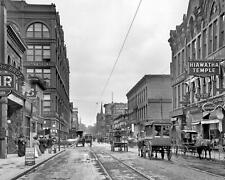 1908 ST PAUL Minnesota STREET SCENE Photo  (224-H) picture