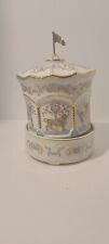 Rare~Vintage Porcelain~Lenox~Princeton Gallery~Musical Carousel 1990-Tested Work picture
