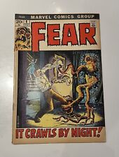 Fear #8 Marvel Comics 1972 picture