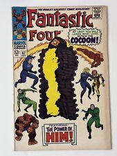 Fantastic Four #67 (1967) 1st cameo app. HIM (Adam Warlock) in 5.5 Fine- picture