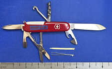 Victorinox Climber Swiss Army 91mm Pocket Knife Red Very Good USED 