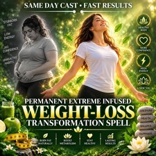 Permanent Extreme Infused Weight-Loss Transformation Spell Metaphysical Body We picture