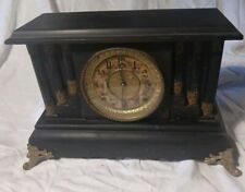 Antique W. M. L. Gilbert 3 Pillar Mantle Clock 1896 *not working* picture