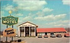 Postcard Dickson Motel Kopper Kettle Restaurant Fairview TN Tennessee 1973 I-376 picture