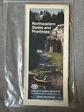1988 AAA Northeastern States/Provinces State Highway Travel Road Map~ picture