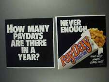 1991 PayDay Candy Bar Ad - How Many In a Year picture