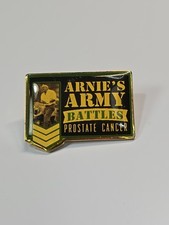 Arnie's Army Battles Prostate Cancer Lapel Pin Arnold Palmer picture