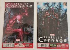 Superior Carnage #1-5, Annual 1 COMPLETE SERIES (Marvel Comics 2013-2014) picture