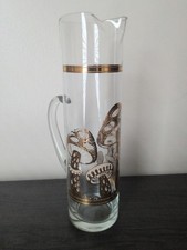 Vintage 1960s 22k Gold Culver "Magic Mushroom" Pitcher - Rare Find picture