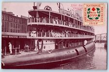 Minneapolis Minnesota MN Postcard Christopher Columbus Whaleback Steamer c1912 picture