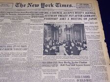 1949 MAY 24 NEW YORK TIMES - NEW GERMAN STATE SET UP - NT 3650 picture