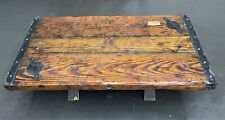 WWII WW2 US NAVY U.S.S. SAMUEL CHASE SHIP HATCH COVER NAUTICAL COFFEE TABLE picture