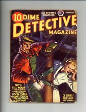 Dime Detective Magazine Pulp Nov 1941 Vol. 37 #4 VG picture