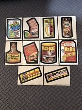 Vintage Whacky Pack Stickers 1970s picture
